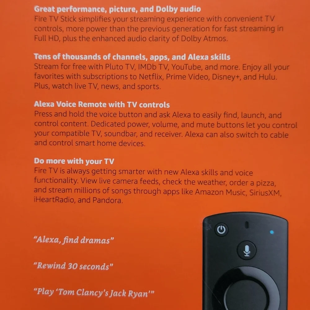 Amazon Fire TV Stick with Alexa Remote - Generation 3 - Picture 6 of 6